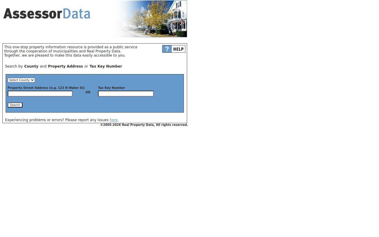 Superior property assessment search